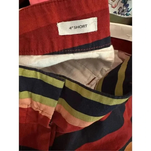 Talbots 4” Chino Color block Shorts NWT Size 8 - Picture 5 of 6